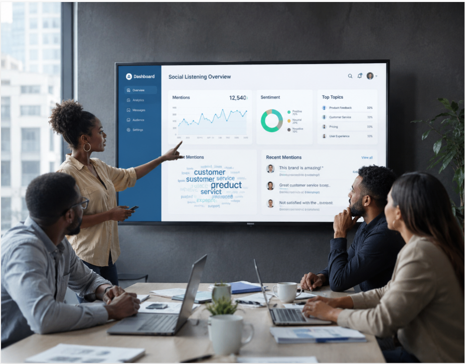Social intelligence dashboard